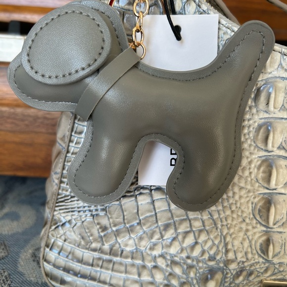 NWT BRAHMIN MINDFUL GREY PURSE WALLET SET - Picture 3 of 9